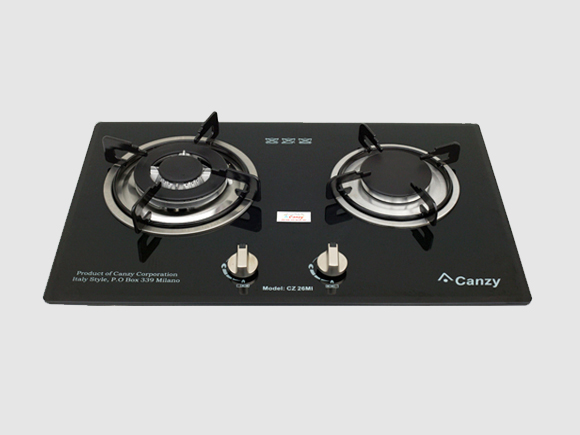  Tổng quan sản phẩm bếp gas âm Canzy CZ-26MI