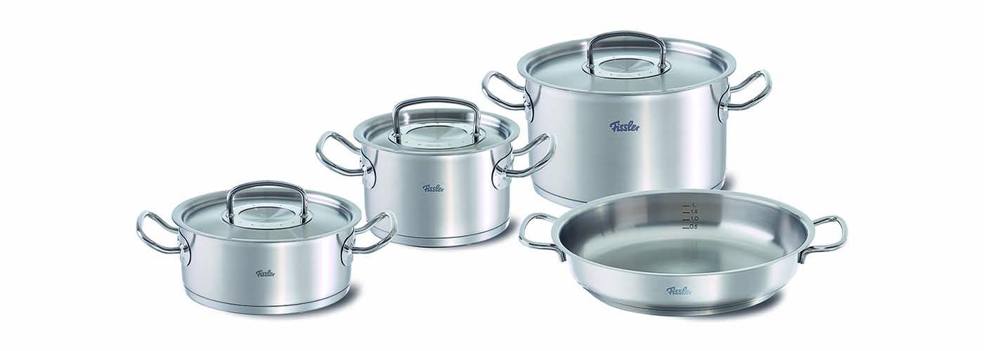 Bộ nồi 4 món Fissler Original Pro (nắp INOX)