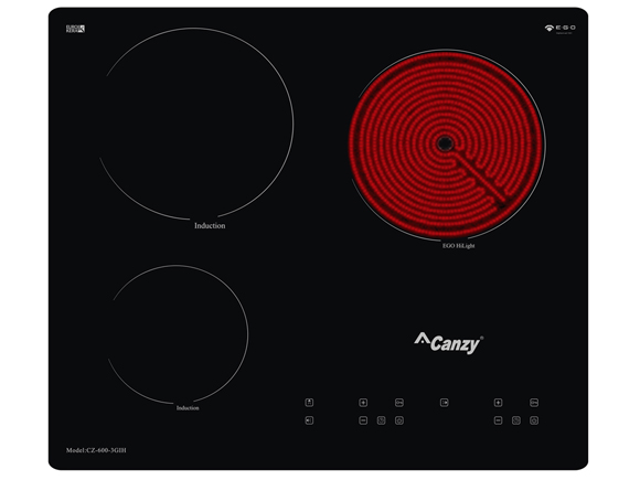 Bếp điện từ Canzy CZ 600-3GIH
