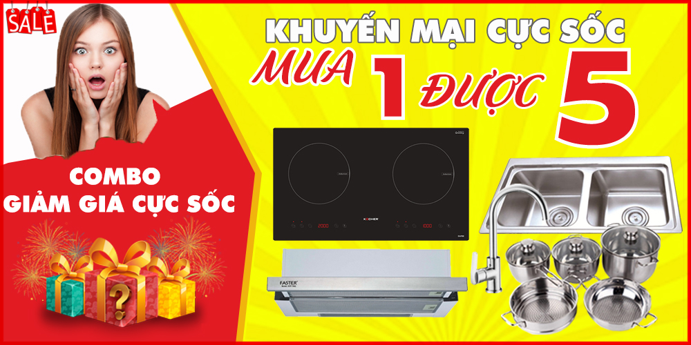 Mua 1 được 5 nhanh tay kẻo hết