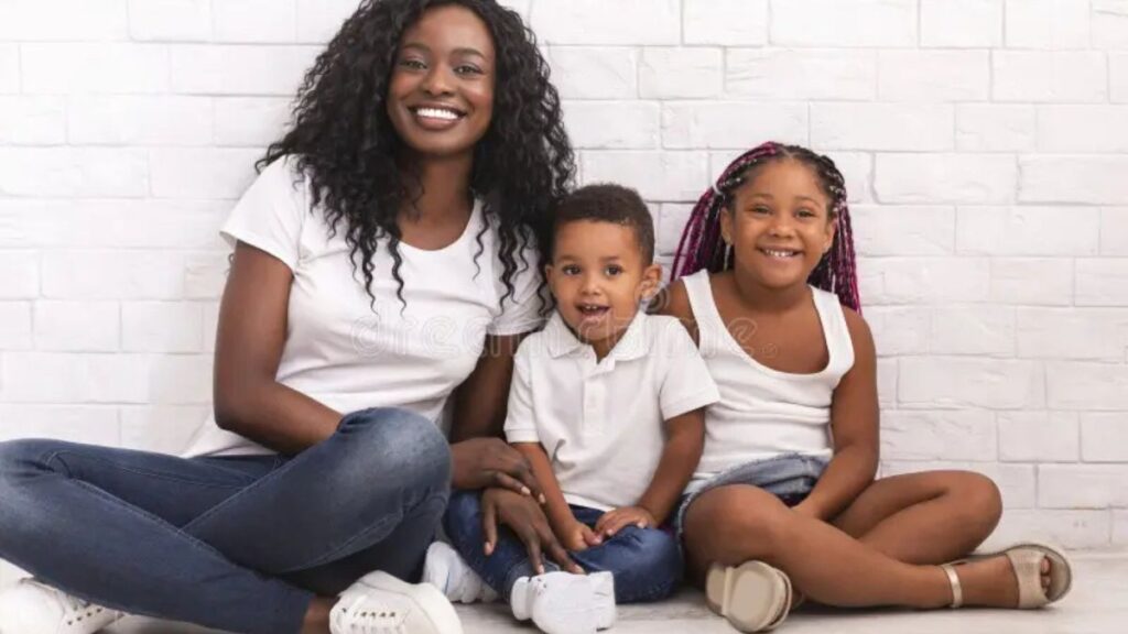 white mother